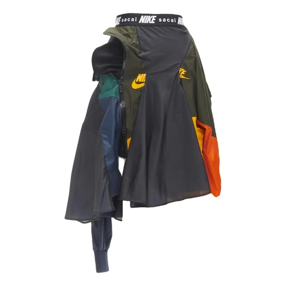 Sacai Dresses & Skirts - Nike x Sacai Deconstructed Windbreaker Skirt